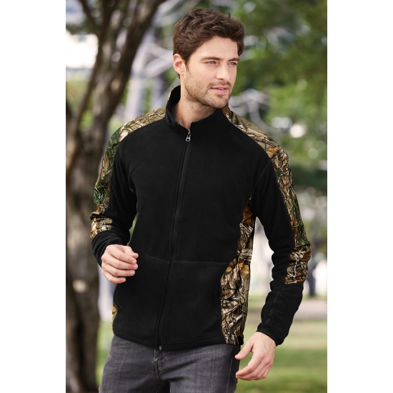 Port Authority Camouflage Microfleece Full-Zip Jacket. F230C Port Authority Camouflage Microfleece Full-Zip Jacket. F230C