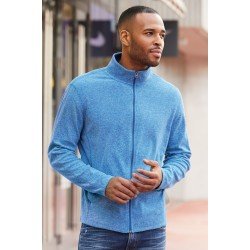 Port Authority  Heather Microfleece Full-Zip Jacket. F235 Port Authority  Heather Microfleece Full-Zip Jacket. F235