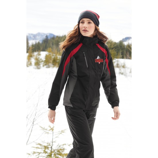 Port Authority Ladies Colorblock 3-in-1 Jacket. L321 Port Authority Ladies Colorblock 3-in-1 Jacket. L321