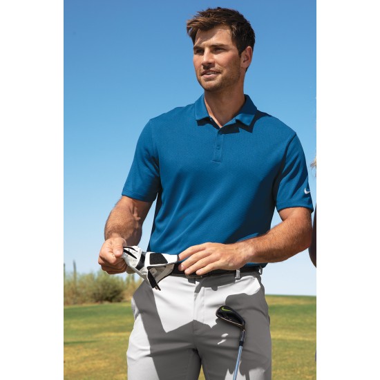 Nike Dri-fit hex textured polo Nike Dri-fit hex textured polo