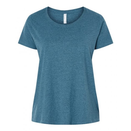 LAT 3816 - Curvy Collection Women's Fine Jersey Tee LAT 3816 - Curvy Collection Women's Fine Jersey Tee