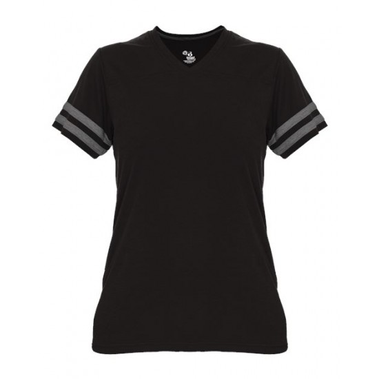 Badger 4967 - Women's Tri-Blend Fan T-Shirt Badger 4967 - Women's Tri-Blend Fan T-Shirt