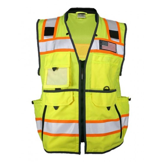 Kishigo 1823 - Ultimate Construction Class 2 Vest Kishigo 1823 - Ultimate Construction Class 2 Vest