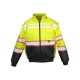 Kishigo JS156 - Economy Contrast Class 3 Bomber Jacket Kishigo JS156 - Economy Contrast Class 3 Bomber Jacket