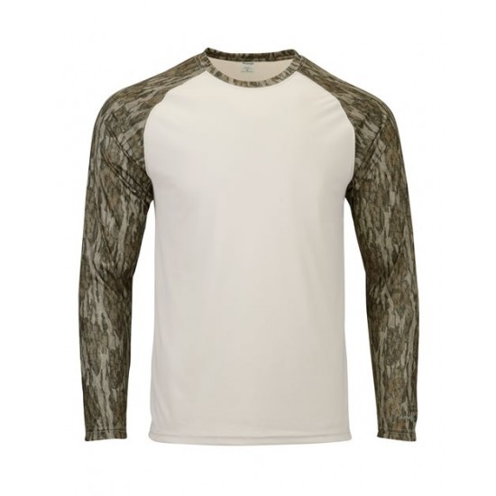 Paragon 236 - Jackson Mossy Oak Colorblocked Long Sleeve T-Shirt Paragon 236 - Jackson Mossy Oak Colorblocked Long Sleeve T-Shirt