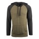 Burnside 8127 - Yarn-Dyed Hooded Raglan T-Shirt Burnside 8127 - Yarn-Dyed Hooded Raglan T-Shirt