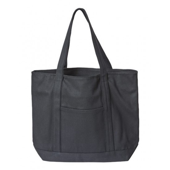 Liberty Bags 8873 - X-Large Boater Tote with Zippered Closure Liberty Bags 8873 - X-Large Boater Tote with Zippered Closure