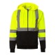 Kishigo JS102-103 - Hi-Vis Full-Zip Hooded Sweatshirt Kishigo JS102-103 - Hi-Vis Full-Zip Hooded Sweatshirt