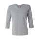 LAT 3577 - Women's 3/4 Sleeve Premium Jersey Tee LAT 3577 - Women's 3/4 Sleeve Premium Jersey Tee