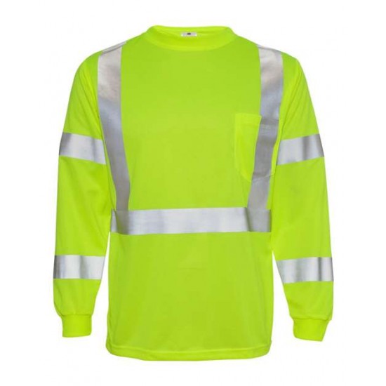 Kishigo 9145-9146 - Long Sleeve Class 3 T-Shirt Kishigo 9145-9146 - Long Sleeve Class 3 T-Shirt