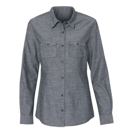 Burnside 5255 - Women's Long Sleeve Chambray Burnside 5255 - Women's Long Sleeve Chambray