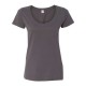 LAT 3504 - Women's Scoop Neck Fine Jersey Tee LAT 3504 - Women's Scoop Neck Fine Jersey Tee