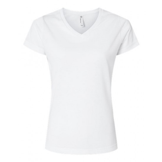 SubliVie 1507 - Women's Polyester Sublimation V-Neck Tee SubliVie 1507 - Women's Polyester Sublimation V-Neck Tee