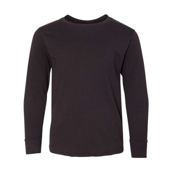 LAT 6201 - Youth Fine Jersey Long Sleeve Tee LAT 6201 - Youth Fine Jersey Long Sleeve Tee
