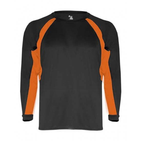 Badger 2154 - Youth B-Core Hook Long Sleeve T-Shirt Badger 2154 - Youth B-Core Hook Long Sleeve T-Shirt