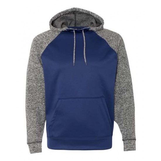 J. America 8612 - Colorblocked Cosmic Fleece Hooded Sweatshirt J. America 8612 - Colorblocked Cosmic Fleece Hooded Sweatshirt