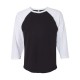 LAT 6930 - Baseball Fine Jersey Three-Quarter Sleeve Tee LAT 6930 - Baseball Fine Jersey Three-Quarter Sleeve Tee