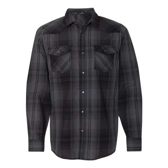 Burnside 8206 - Long Sleeve Western Shirt Burnside 8206 - Long Sleeve Western Shirt