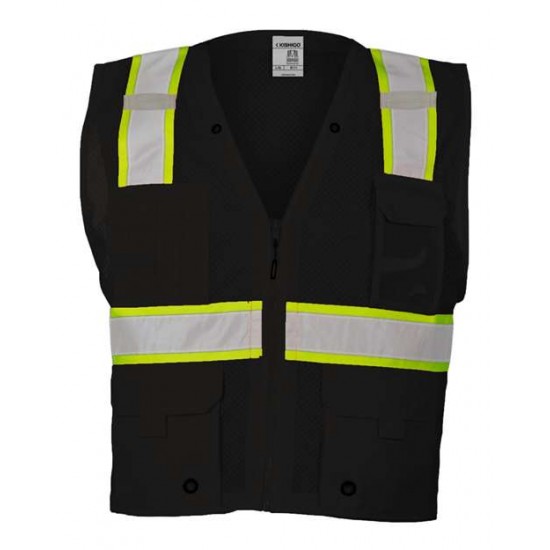 Kishigo B100-111 - EV Series Enhanced Visibility Multi-Pocket Mesh Vest Kishigo B100-111 - EV Series Enhanced Visibility Multi-Pocket Mesh Vest