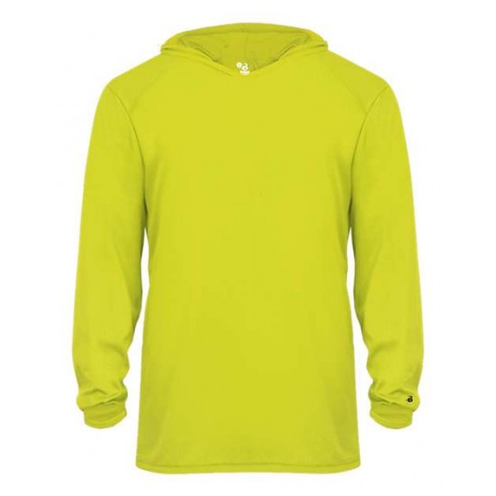 Badger 2105 - Youth B-Core Long Sleeve Hooded T-Shirt Badger 2105 - Youth B-Core Long Sleeve Hooded T-Shirt