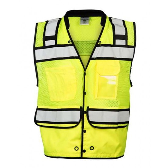 Kishigo S5006-5007 - High Performance Surveyors Snap Vest Kishigo S5006-5007 - High Performance Surveyors Snap Vest