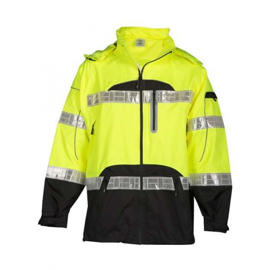 Kishigo RWJ106-107 - Premium Black Series Rainwear Jacket Kishigo RWJ106-107 - Premium Black Series Rainwear Jacket