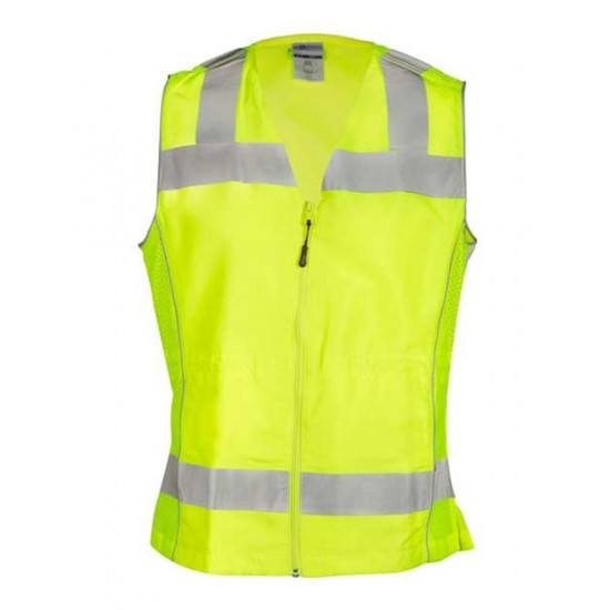 Kishigo 1521 - Premium Brilliant Series Women's Fitted Vest Kishigo 1521 - Premium Brilliant Series Women's Fitted Vest