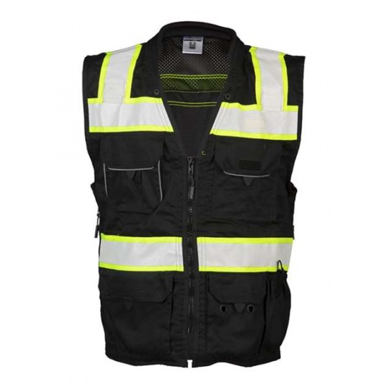 Kishigo B500 - EV Series Enhanced Visibility Professional Utility Vest Kishigo B500 - EV Series Enhanced Visibility Professional Utility Vest