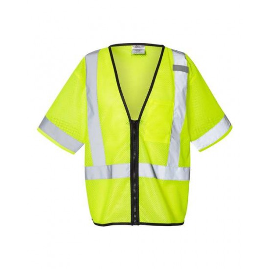 Kishigo 1567-1568 - Economy Single Pocket Zipper Vest Kishigo 1567-1568 - Economy Single Pocket Zipper Vest