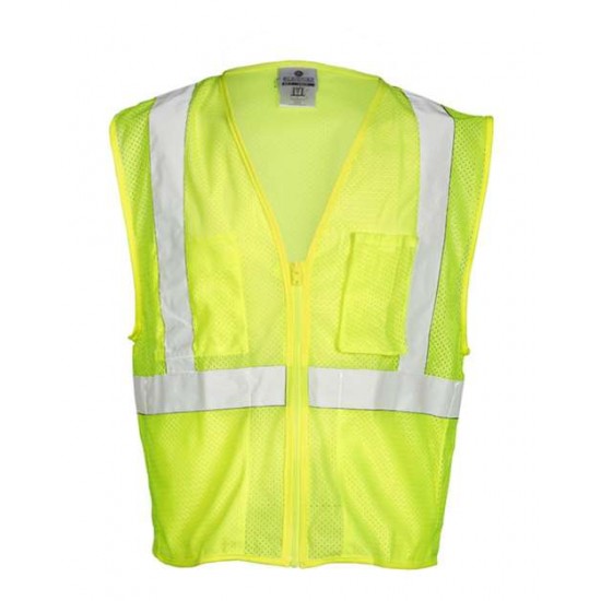 Kishigo FM419-420 - Self Extinguishing Mesh Vest Kishigo FM419-420 - Self Extinguishing Mesh Vest