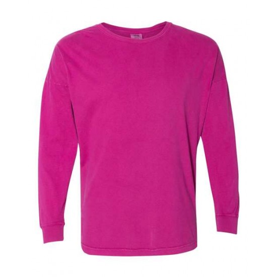 Comfort Colors 6054 - Garment-Dyed Drop-Shoulder Long Sleeve T-Shirt Comfort Colors 6054 - Garment-Dyed Drop-Shoulder Long Sleeve T-Shirt