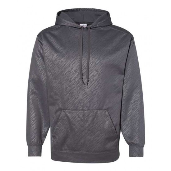 Badger 1431 - Line Embossed Hooded Sweatshirt Badger 1431 - Line Embossed Hooded Sweatshirt