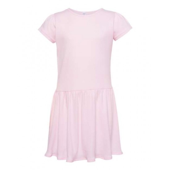 Rabbit Skins 5323 - Toddler Baby Rib Dress Rabbit Skins 5323 - Toddler Baby Rib Dress