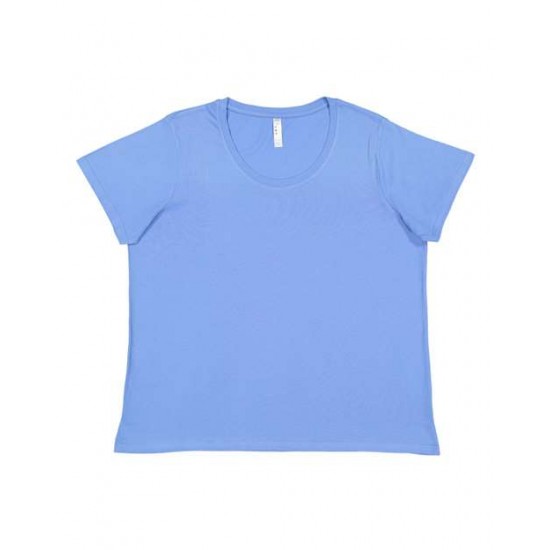 LAT 3804 - Curvy Collection Women's Scoop Neck Premium Jersey Tee LAT 3804 - Curvy Collection Women's Scoop Neck Premium Jersey Tee