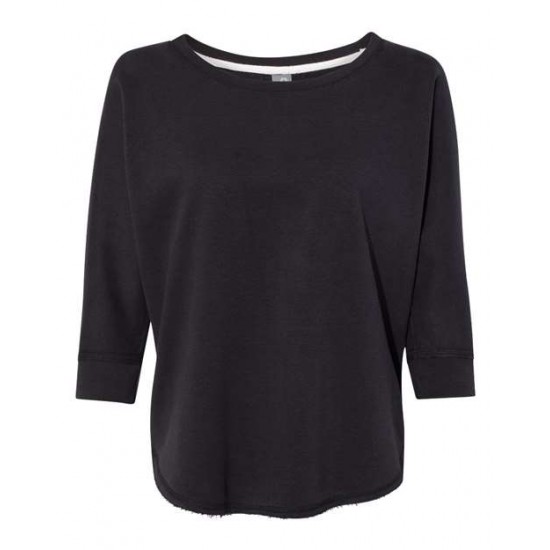 J. America 8685 - Women's Lounge Fleece Dolman Crewneck Sweatshirt J. America 8685 - Women's Lounge Fleece Dolman Crewneck Sweatshirt