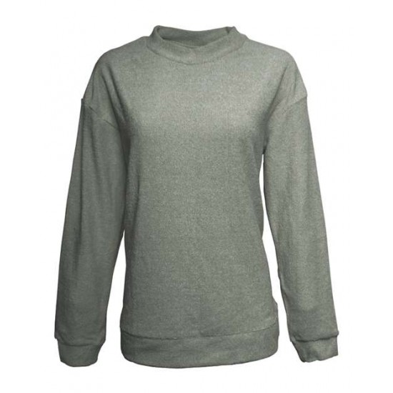 J. America 8428 - Women's Weekend Terry Mock Neck Pullover J. America 8428 - Women's Weekend Terry Mock Neck Pullover