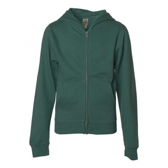 Independent Trading Co. SS4001YZ - Youth Midweight Full-Zip Hooded Sweatshirt Independent Trading Co. SS4001YZ - Youth Midweight Full-Zip Hooded Sweatshirt