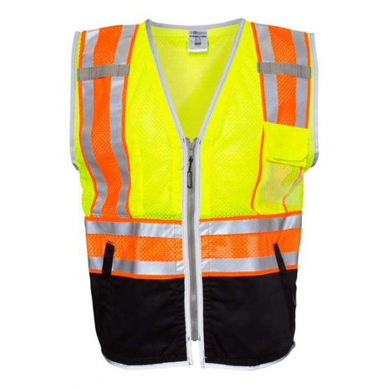 Kishigo 1543-1544 - Premium Brilliant Series Ultimate Reflective Vest Kishigo 1543-1544 - Premium Brilliant Series Ultimate Reflective Vest