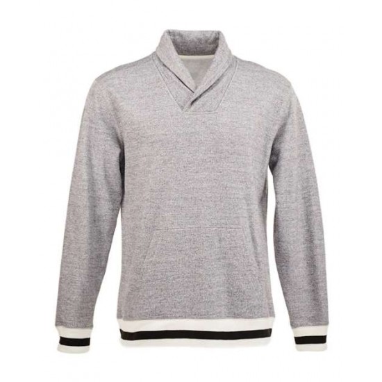 J. America 8704 - Peppered Fleece Shawl Collar J. America 8704 - Peppered Fleece Shawl Collar