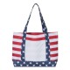 OAD OAD5052 - Americana Boater Tote OAD OAD5052 - Americana Boater Tote