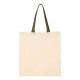 Q-Tees QTB6000 - Economical Tote with Contrast-Color Handles Q-Tees QTB6000 - Economical Tote with Contrast-Color Handles