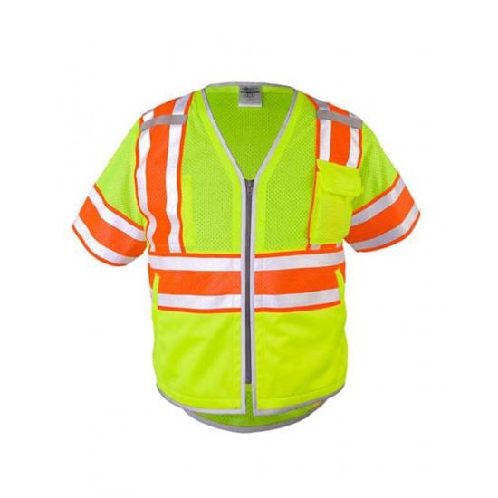 Kishigo 1573-1574 - Premium Brilliant Series Ultimate Reflective Class 3 Vest Kishigo 1573-1574 - Premium Brilliant Series Ultimate Reflective Class 3 Vest