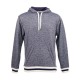 J. America 8701 - Peppered Fleece Lapover Hooded Sweatshirt J. America 8701 - Peppered Fleece Lapover Hooded Sweatshirt
