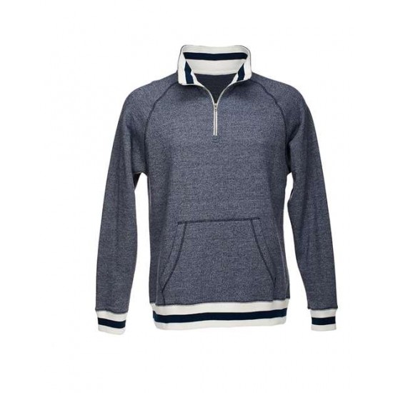 J. America 8703 - Peppered Fleece Quarter-Zip Sweatshirt J. America 8703 - Peppered Fleece Quarter-Zip Sweatshirt