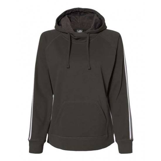 J. America 8642 - Women's Rival Fleece Hooded Sweatshirt J. America 8642 - Women's Rival Fleece Hooded Sweatshirt