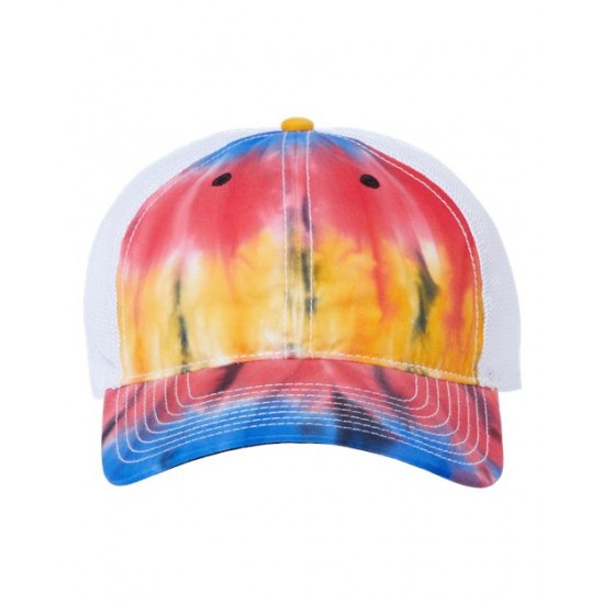 The Game GB470 - Lido Tie-Dyed Trucker Cap The Game GB470 - Lido Tie-Dyed Trucker Cap