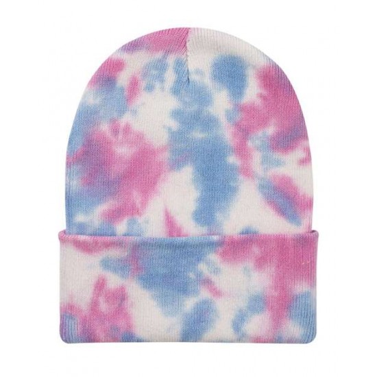 Sportsman SP412 - 12" Tie-Dyed Cuffed Beanie Sportsman SP412 - 12" Tie-Dyed Cuffed Beanie