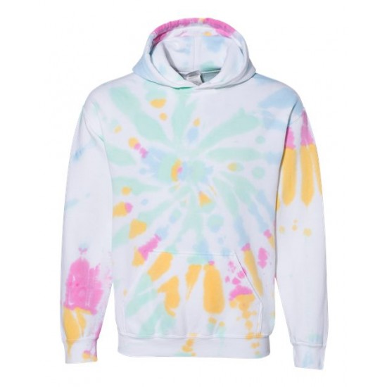 Dyenomite 680BVR - Youth Blended Tie-Dyed Hooded Sweatshirt Dyenomite 680BVR - Youth Blended Tie-Dyed Hooded Sweatshirt