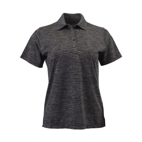 Paragon 131 - Women's Dakota Striated Heather Polo Paragon 131 - Women's Dakota Striated Heather Polo