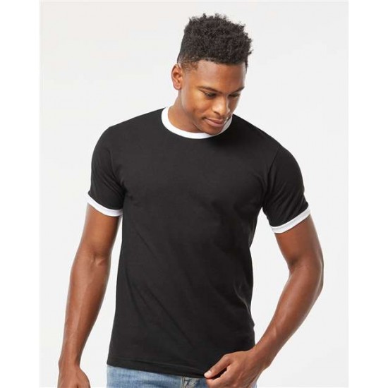 Tultex 246 - Unisex Fine Jersey Ringer T-Shirt Tultex 246 - Unisex Fine Jersey Ringer T-Shirt